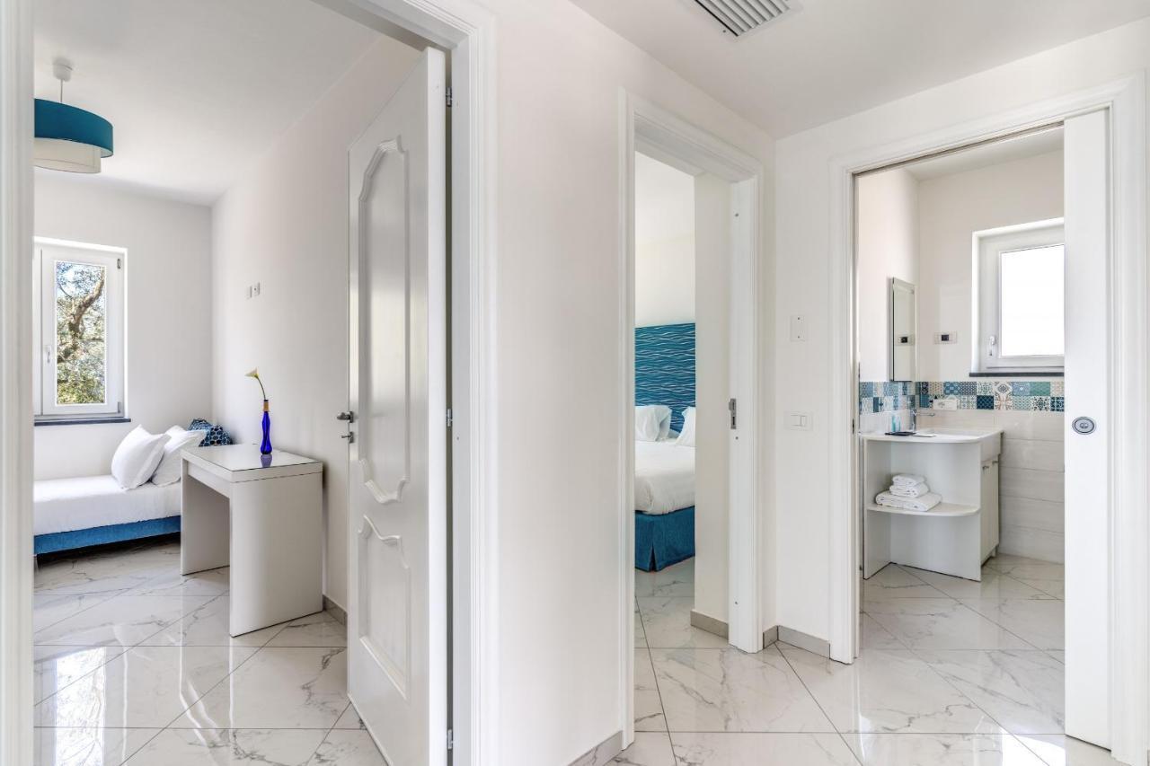 Villa Rusinella Minimalist Retreat With Sea Views Massa Lubrense Exterior photo